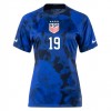 Camisetas Estados Unidos DUNN 19 Segunda Copa Mundial 2022 - Mujer